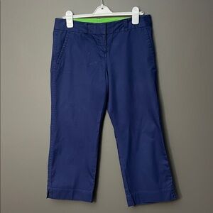 Lilly Pulitzer Blue Capri Pants - Size 8